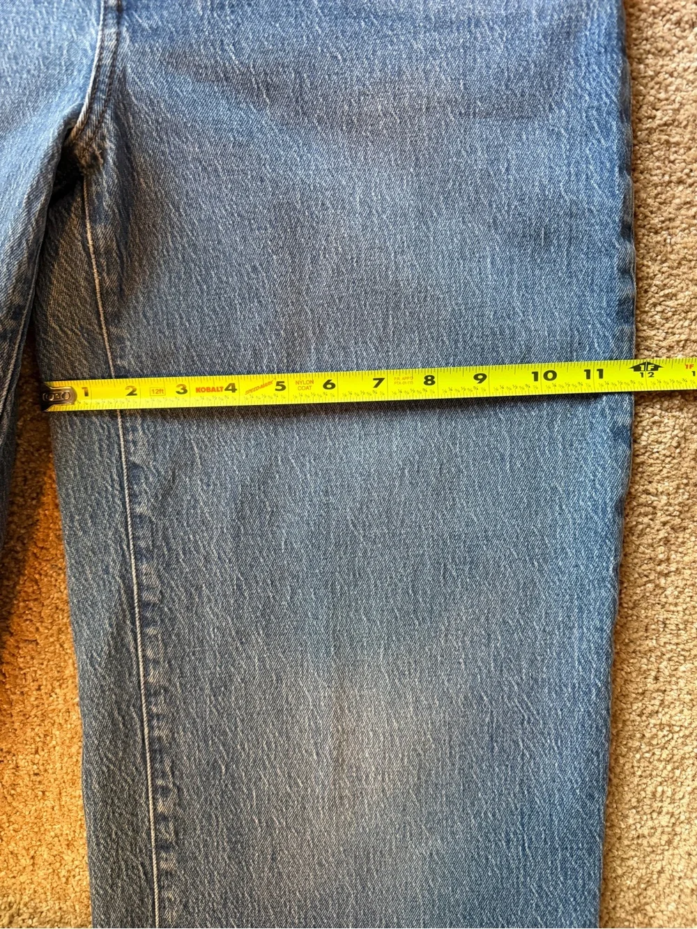 Madewell Perfect Vintage Wide Leg Crop Jeans 30T Tall Cresslow Wash